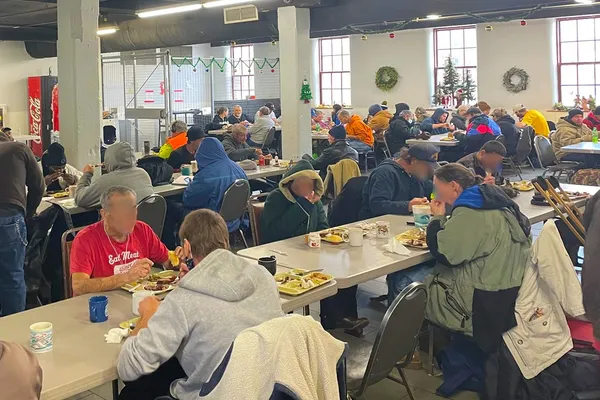 people eating